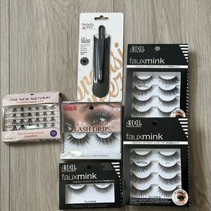 Kiss & Ardell Lash Drip Dramatic & Natural False Lashes in Black (5)
